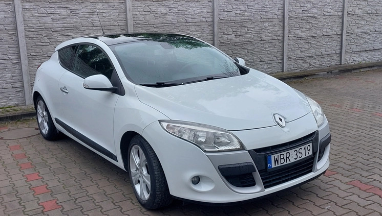 Renault Megane cena 17300 przebieg: 236550, rok produkcji 2009 z Białobrzegi małe 407